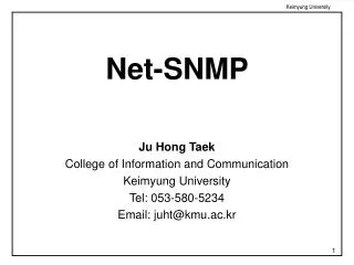 Net-SNMP