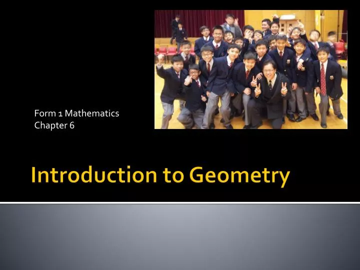 form 1 mathematics chapter 6