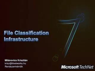 file classification infrastructure