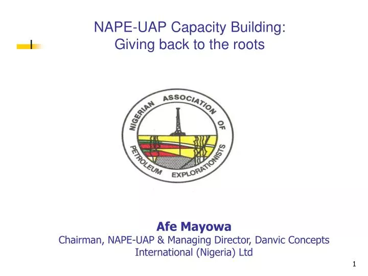 nape uap capacity building giving back to the roots