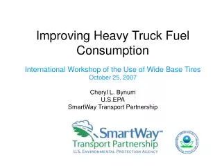 SmartWay Transport Partnership Background