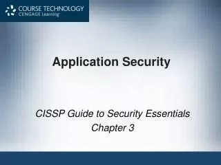 Application Security