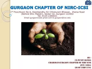 GURGAON CHAPTER OF NIRC-ICSI