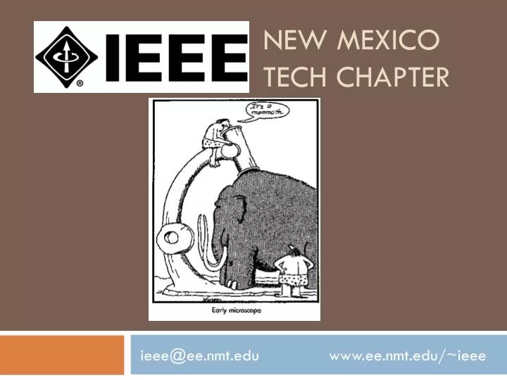 new mexico tech chapter