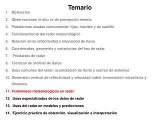 temario
