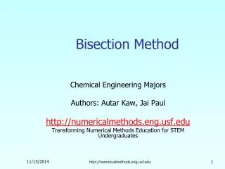 Bisection Method