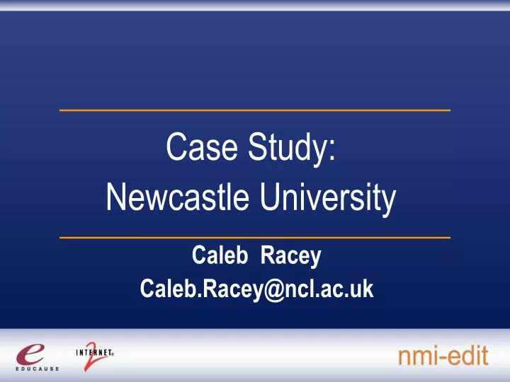case study newcastle university