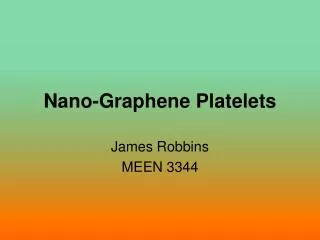 Nano-Graphene Platelets