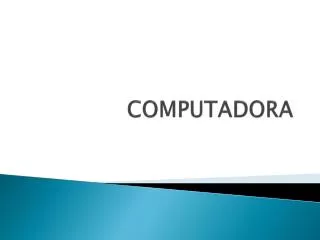 computadora