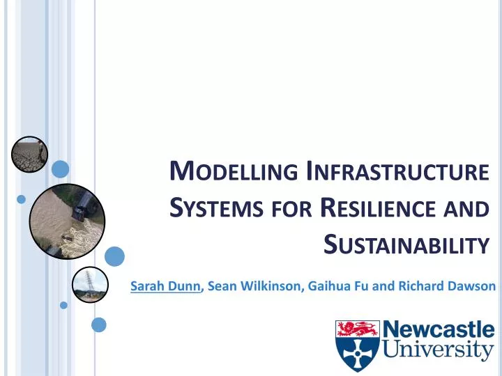 modelling infrastructure systems for resilience and sustainability