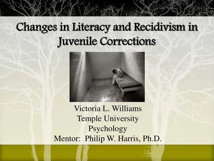 changes in literacy and recidivism in juvenile corrections