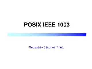 posix ieee 1003