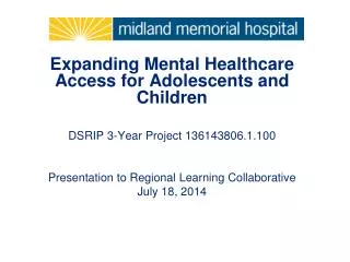 Expanding Mental Healthcare Access for Adolescents and Children