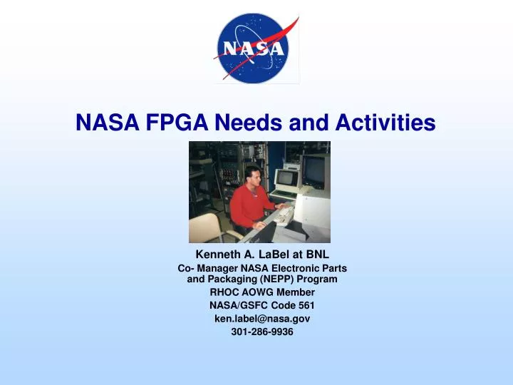 nasa fpga needs and activities