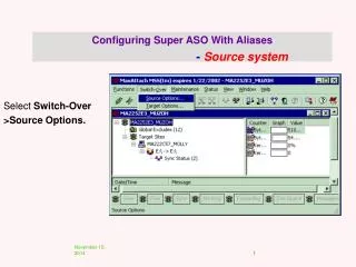 Configuring Super ASO With Aliases