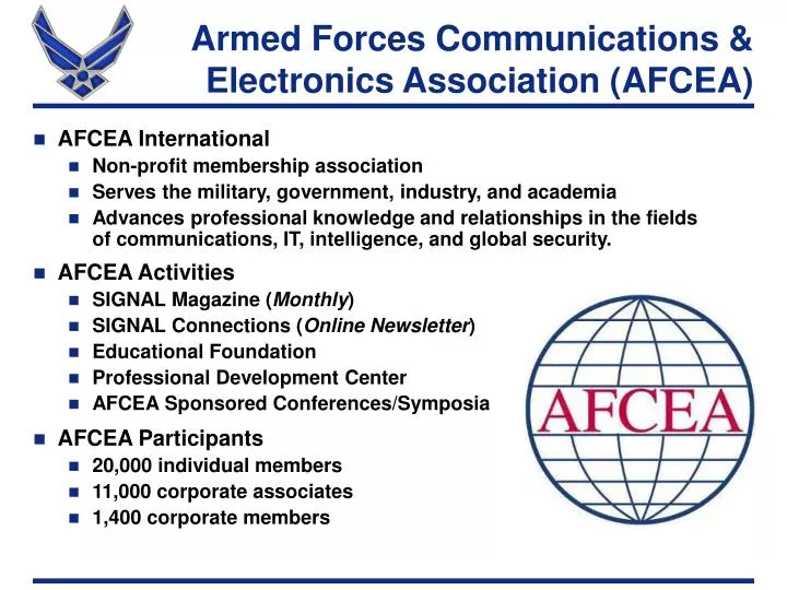 armed forces communications electronics association afcea