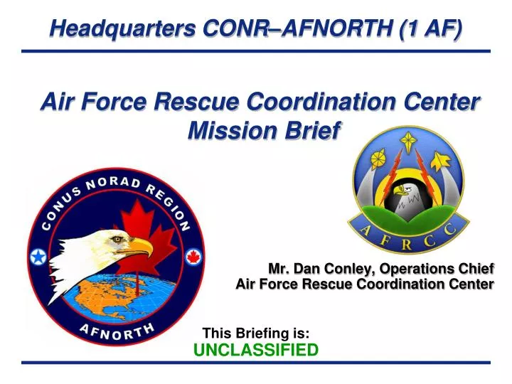 air force rescue coordination center mission brief
