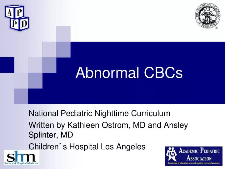 abnormal cbcs