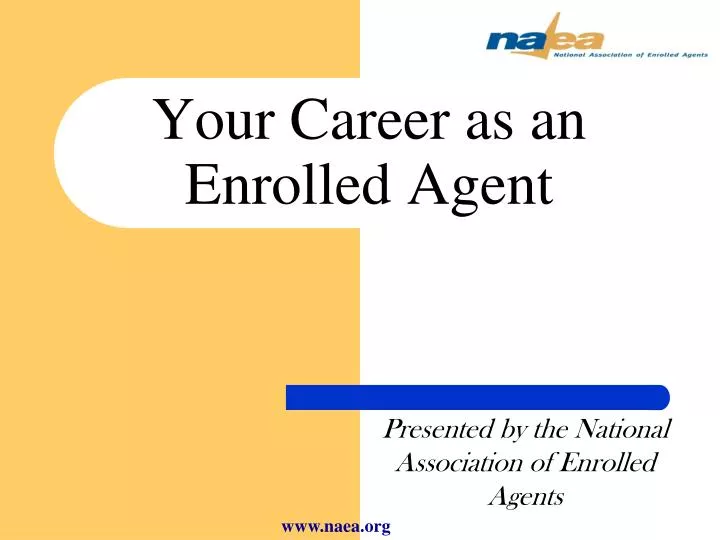 your career as an enrolled agent