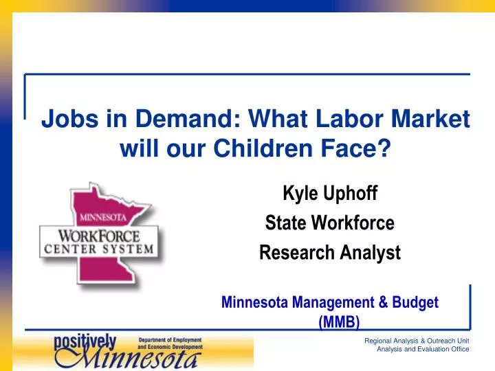 jobs in demand what labor market will our children face