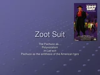 Zoot Suit