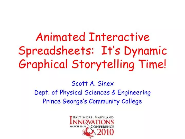 animated interactive spreadsheets it s dynamic graphical storytelling time