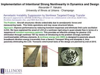 Aeroelastic Instability Suppression by Nonlinear Targeted Energy Transfer
