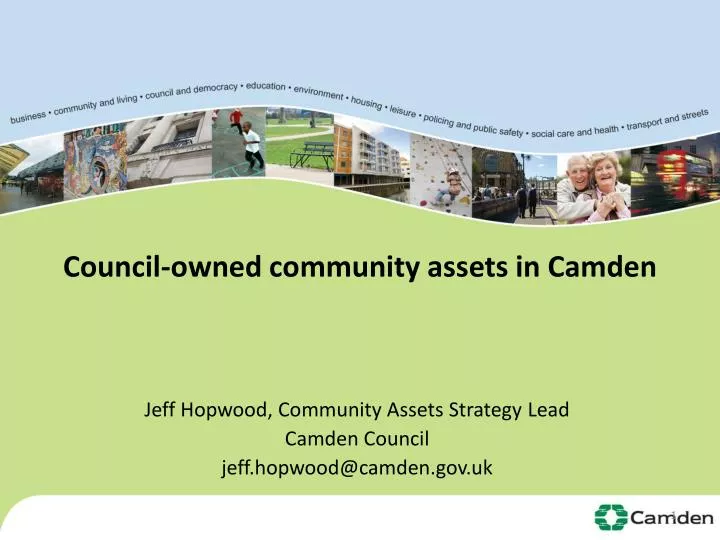 council owned community assets in camden