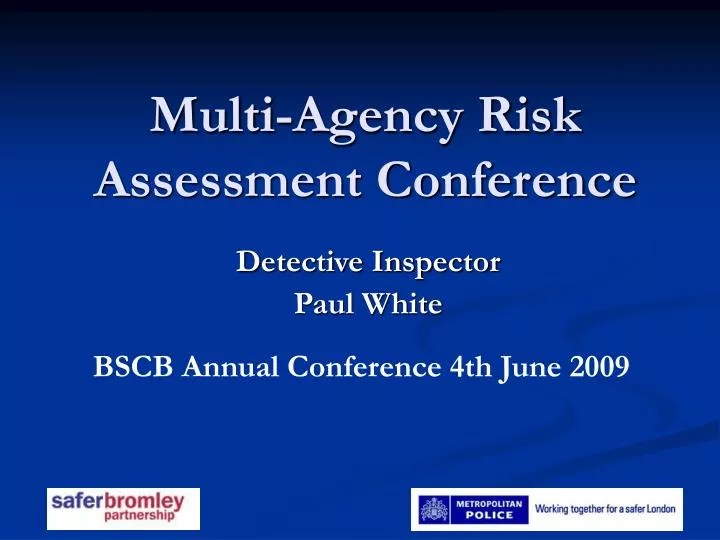 multi agency risk assessment conference