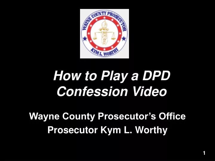 how to play a dpd confession video