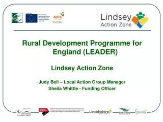 Rural Development Programme for England (LEADER) Lindsey Action Zone