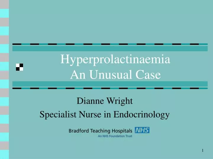 hyperprolactinaemia an unusual case