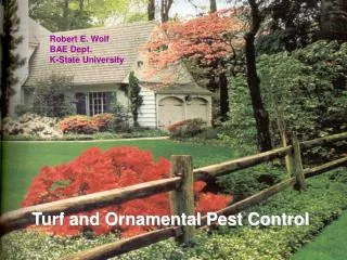 Turf and Ornamental Pest Control