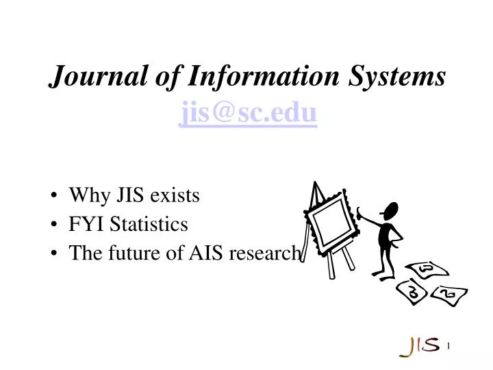 journal of information systems jis@sc edu