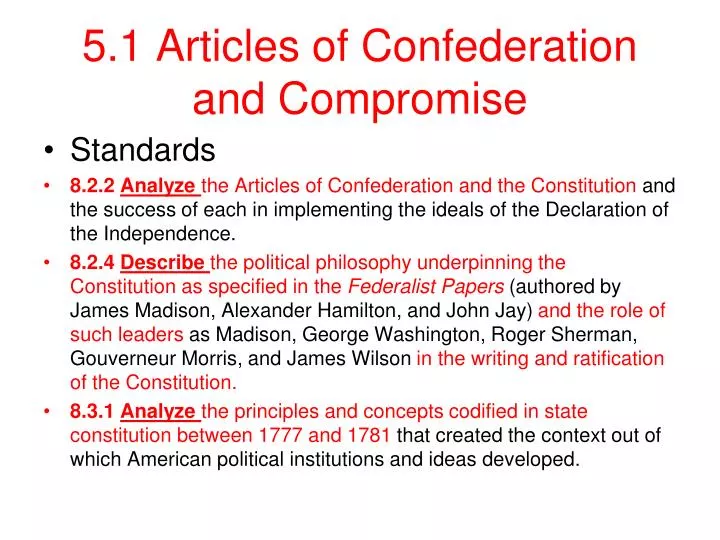 5 1 articles of confederation and compromise