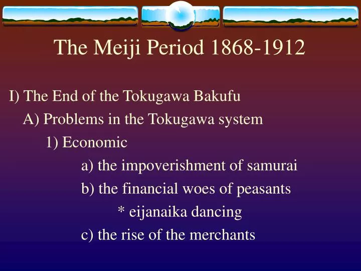 the meiji period 1868 1912