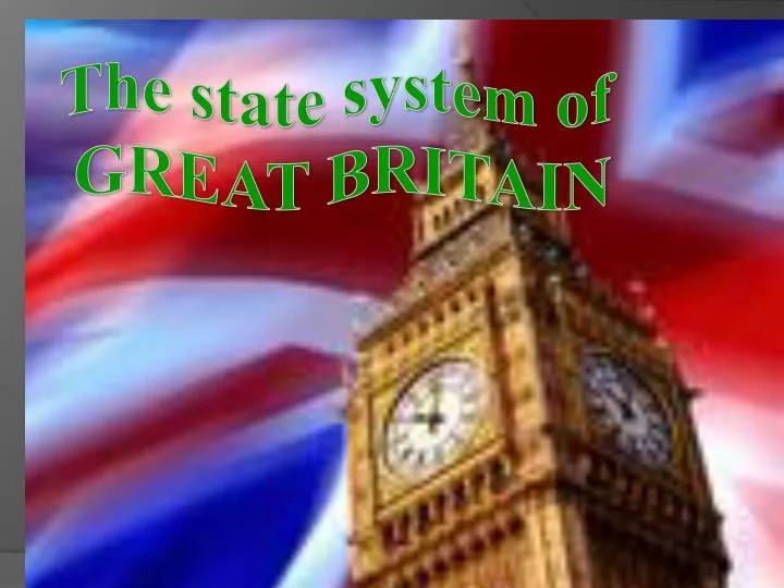 the state system of great britain