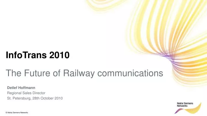 the future of railway communications