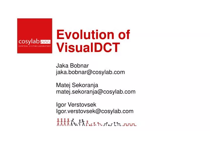 evolution of visualdct