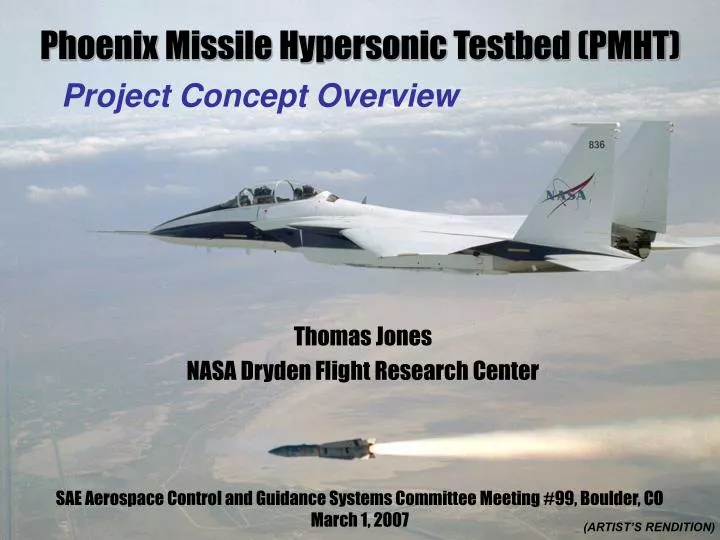 Ppt Phoenix Missile Hypersonic Testbed Pmht Powerpoint Presentation Id6655562 