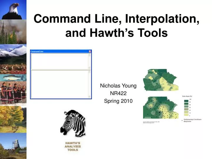 command line interpolation and hawth s tools