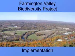 Farmington Valley Biodiversity Project