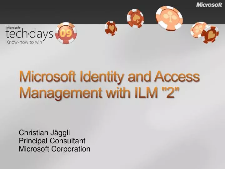 microsoft identity and access management with ilm 2