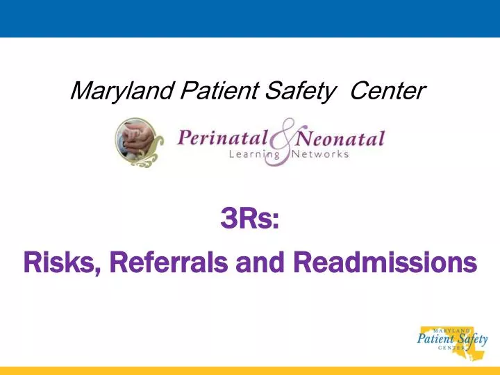 maryland patient safety center