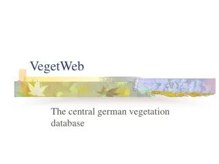 VegetWeb