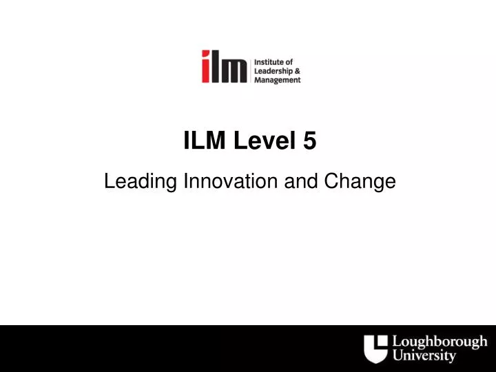 ilm level 5