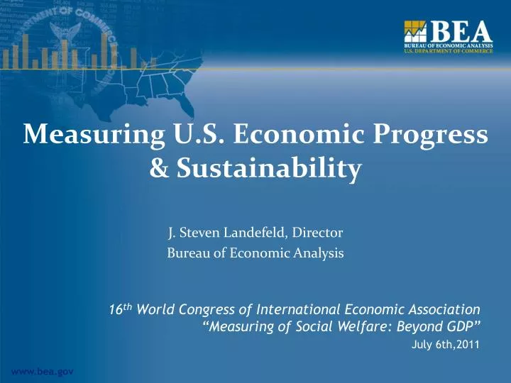 measuring u s economic progress sustainability