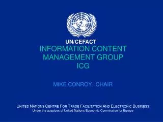 INFORMATION CONTENT MANAGEMENT GROUP ICG