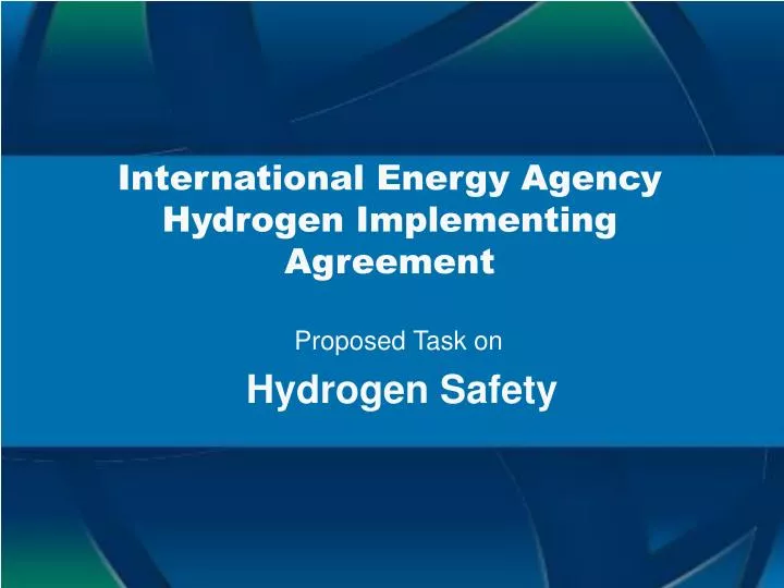 international energy agency hydrogen implementing agreement