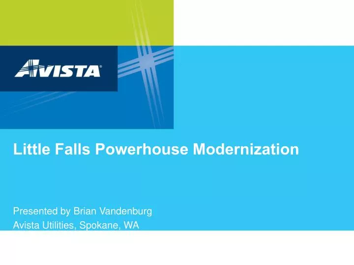 little falls powerhouse modernization